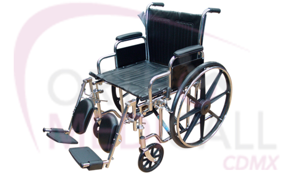 SILLA DE RUEDAS SOBREPESO 22 PULGADAS
